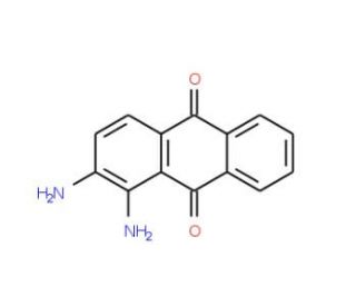 1,2-Diaminoanthraquinone (CAS 1758-68-5) - chemical structure image