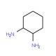 1,2-Diaminocyclohexane, mixture of cis and trans (CAS 694-83-7) - chemical structure image