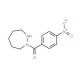 1,2-Diazepan-1-yl(4-nitrophenyl)methanone - chemical structure image