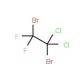 1,2-Dibromo-1,1-dichlorodifluoroethane (CAS 558-57-6) - chemical structure image