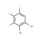 1,2-Dibromo-3,4,5-trifluorobenzene (CAS 17299-94-4) - chemical structure image