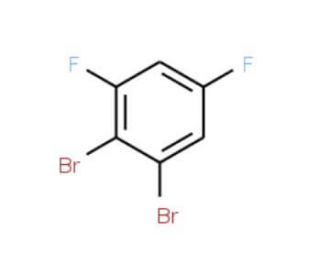 1,2-Dibromo-3,5-difluorobenzene (CAS 139215-43-3) - chemical structure image
