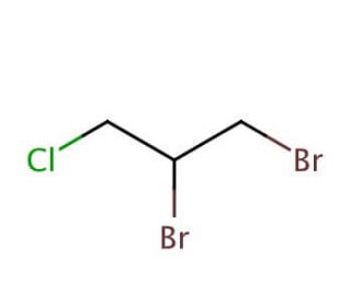 1,2-Dibromo-3-chloropropane (CAS 96-12-8) - chemical structure image