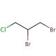 1,2-Dibromo-3-chloropropane (CAS 96-12-8) - chemical structure image