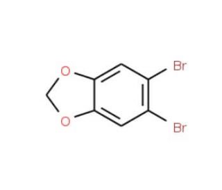 1,2-Dibromo-4,5-(methylenedioxy)benzene (CAS 5279-32-3) - chemical structure image