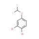 1,2-Dibromo-4-(difluoromethoxy)benzene - chemical structure image