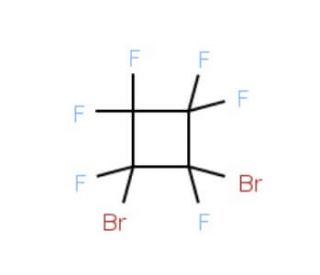 1,2-Dibromohexafluorocyclobutane (CAS 377-40-2) - chemical structure image