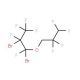 1,2-Dibromopentafluoropropyl-2,2,3,3-tetrafluoro-propyl ether 的分子结构, CAS编号: 396716-51-1 1,2-Dibromopentafluoropropyl-2,2,3,3-tetrafluoro-propyl ether (CAS 396716-51-1) - chemical structure image