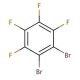1,2-Dibromotetrafluorobenzene (CAS 827-08-7) - chemical structure image