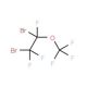 1,2-Dibromotrifluoroethyl trifluoromethylether (CAS 2356-57-2) - chemical structure image