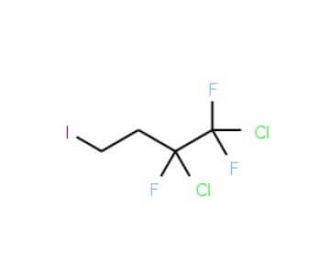 1,2-Dichloro-1,1,2-trifluoro-4-iodobutane (CAS 679-69-6) - chemical structure image