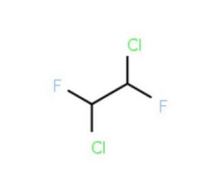 1,2-Dichloro-1,2-difluoroethane (CAS 431-06-1) - chemical structure image