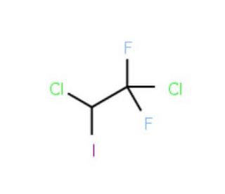 1,2-Dichloro-2,2-difluoro-1-iodoethane (CAS 812-06-6) - chemical structure image