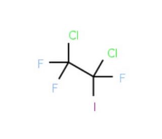 1,2-Dichloro-2-iodo-1,1,2-trifluoroethane (CAS 354-61-0) - chemical structure image