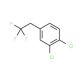 1,2-Dichloro-4-(2,2,2-trifluoroethyl)benzene - chemical structure image