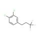 1,2-Dichloro-4-(3,3,3-trifluoropropyl)benzene - chemical structure image