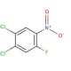 1,2-Dichloro-4-fluoro-5-nitrobenzene (CAS 2339-78-8) - chemical structure image