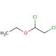 1,2-Dichloroethyl ethyl ether (CAS 623-46-1) - chemical structure image