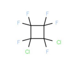 1,2-Dichlorohexafluorocyclobutane (CAS 356-18-3) - chemical structure image
