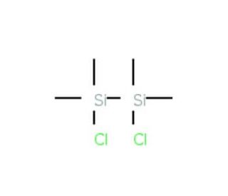 1,2-Dichlorotetramethyldisilane (CAS 4342-61-4) - chemical structure image