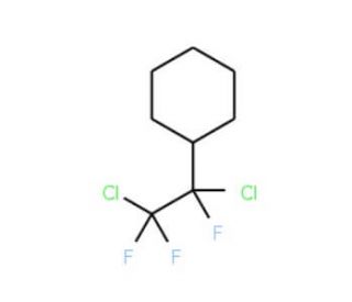 (1,2-Dichlorotrifluoroethyl)cyclohexane (CAS 219904-95-7) - chemical structure image