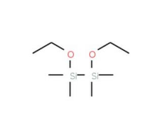 1,2-Diethoxy-1,1,2,2-tetramethyldisilane (CAS 18419-84-6) - chemical structure image