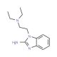 1-(2-Diethylamino-ethyl)-1H-benzoimidazol-2-ylamine (CAS 38652-79-8) - chemical structure image