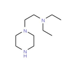 1-(2-Diethylaminoethyl)-piperazine (CAS 4038-92-0) - chemical structure image