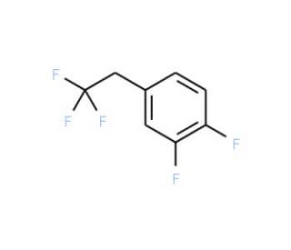 1,2-Difluoro-4-(2,2,2-trifluoroethyl)benzene - chemical structure image
