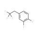 1,2-Difluoro-4-(2,2,2-trifluoroethyl)benzene - chemical structure image