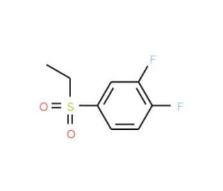 1,2-Difluoro-4-ethylsulfonylbenzene - chemical structure image
