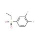 1,2-Difluoro-4-ethylsulfonylbenzene - chemical structure image