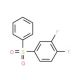 1,2-Difluoro-4-phenylsulfonylbenzene - chemical structure image