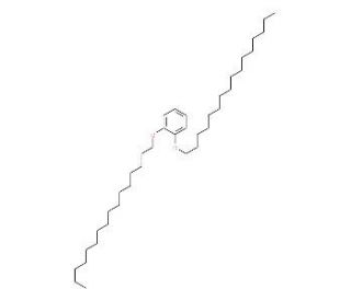 1,2-Dihexadecyloxybenzene (CAS 151237-06-8) - chemical structure image