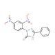 1,2-Dihydro-2-(2,4-dinitrophenyl)-5-phenyl-3H-1,2,4-triazol-3-one - chemical structure image