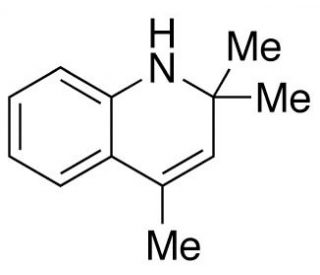 1,2-Dihydro-2,2,4-trimethylquinoline (CAS 147-47-7) - chemical structure image