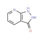 1,2-Dihydro-3H-pyrazolo[3,4-b]pyridin-3-one (CAS 2942-43-0) - chemical structure image