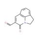 1,2-Dihydro-4-oxo-pyrrolo[3,2,1-ij]-quinoline-5-carboxaldehyde (CAS 386715-47-5) - chemical structure image