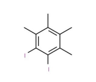 1,2-Diiodo-3,4,5,6-tetramethylbenzene (CAS 5503-82-2) - chemical structure image