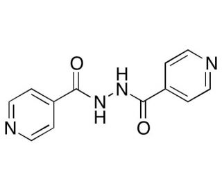 1,2-Diisonicotinoylhydrazine (CAS 4329-75-3) - chemical structure image