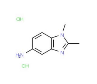 1,2-Dimethyl-1H-benzoimidazol-5-ylaminedihydrochloride - chemical structure image