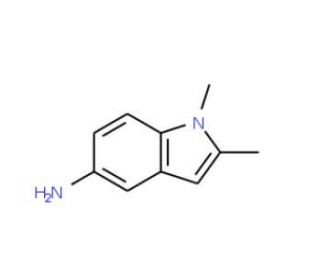 1,2-Dimethyl-1H-indol-5-ylamine (CAS 7570-48-1) - chemical structure image