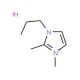 1,2-Dimethyl-3-propylimidazolium Iodide (CAS 218151-78-1) - chemical structure image