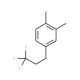 1,2-Dimethyl-4-(3,3,3-trifluoropropyl)benzene - chemical structure image
