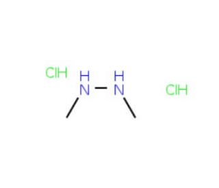 1,2-Dimethylhydrazine dihydrochloride (CAS 306-37-6) - chemical structure image