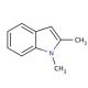1,2-Dimethylindole (CAS 875-79-6) - chemical structure image