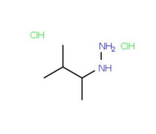 (1,2-dimethylpropyl)hydrazine dihydrochloride - chemical structure image