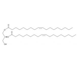 1,2-Dioleoyl-sn-glycerol (CAS 24529-88-2) - chemical structure image
