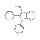 1,2-Diphenyl-1H-indole-3-carbaldehyde (CAS 29329-99-5) - chemical structure image