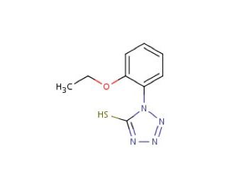 1-(2-Ethoxy-phenyl)-1H-tetrazole-5-thiol (CAS 22347-26-8) - chemical structure image